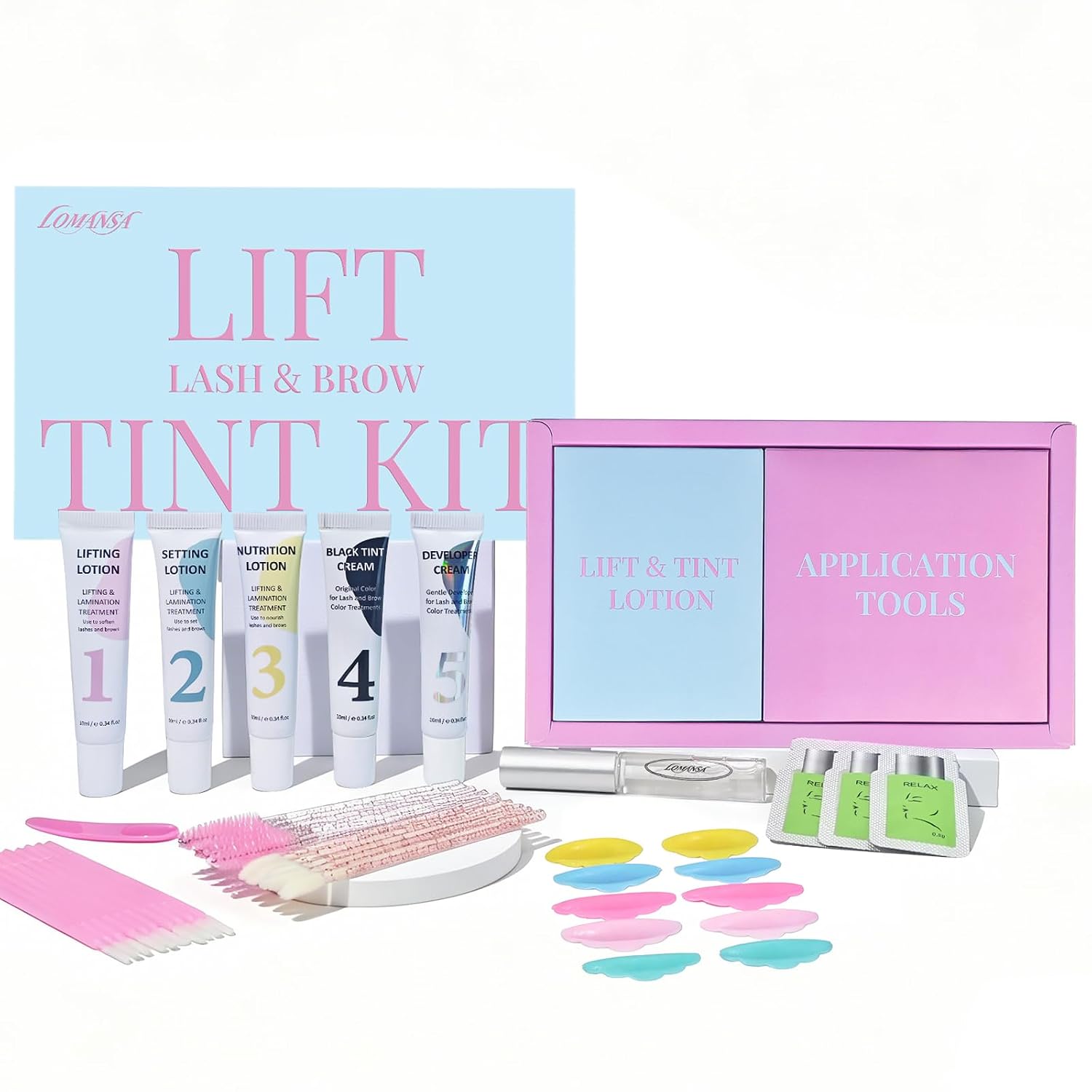 Lash Lift Kit - Lomansa Lash Lift dan Black Kit
