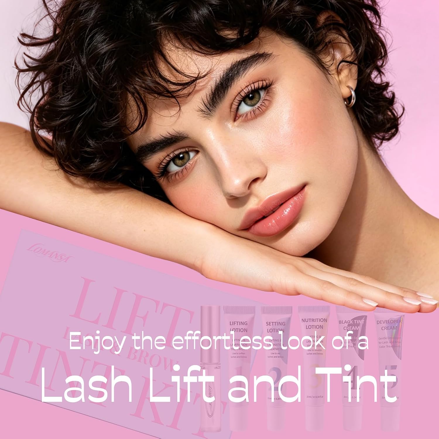 Lomansa Lash Lift dan Black Ki - Lash Lift Kit ulasan dan harga