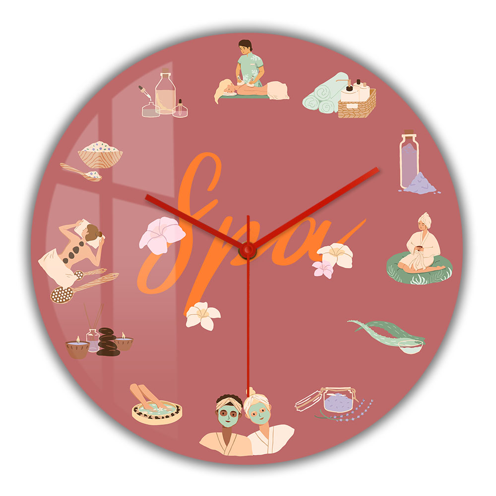 Jam Dinding Kuarsa Senyap untu - Spa And Wellness Center ulasan dan harga